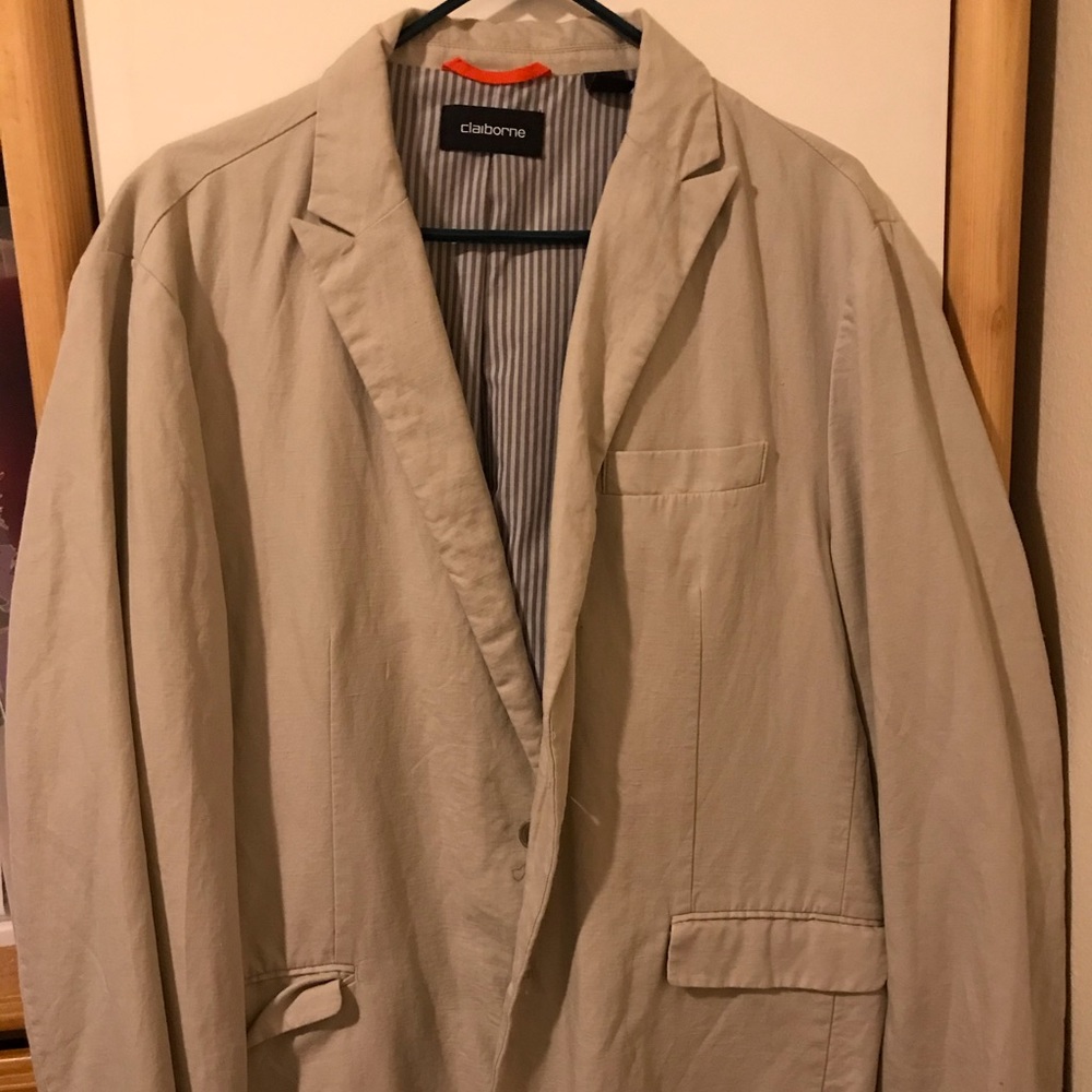 Tan/khaki blazer 44r